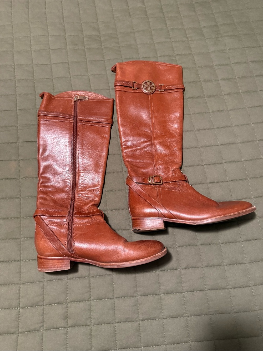 Tory Burch Leather Boots
